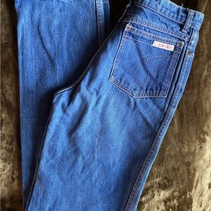 80’s Vintage Calvin Klein Classic Blue Jeans Size 8 Tag 26 Waist